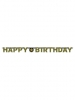 Baner PRISMATIC FOIL LETTER BANNER HAPPY BIRTHDAY