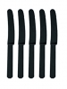 CUTLERY KNIVES 10 kom BLACK