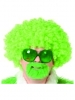 Perika SET SUPER AFRO LIME GREEN