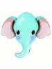 ELEPHANT HEAD BLUE