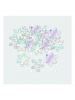 Konfete SNOWFLAKES IRIDESCENT FOIL 14g