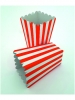 Ambalaža za popcorn A1/2 red stripes 1,15L